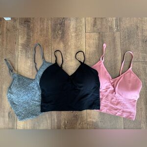 Women's Camisole Set - Black, Gray, Pink